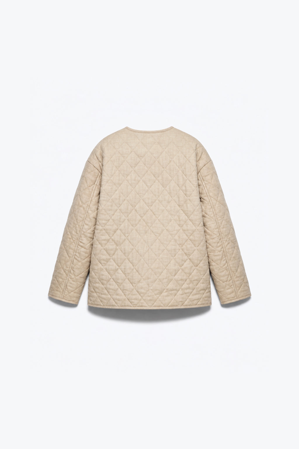 VESTE MATELASSÉE À SURPIQÛRES LOSANGES