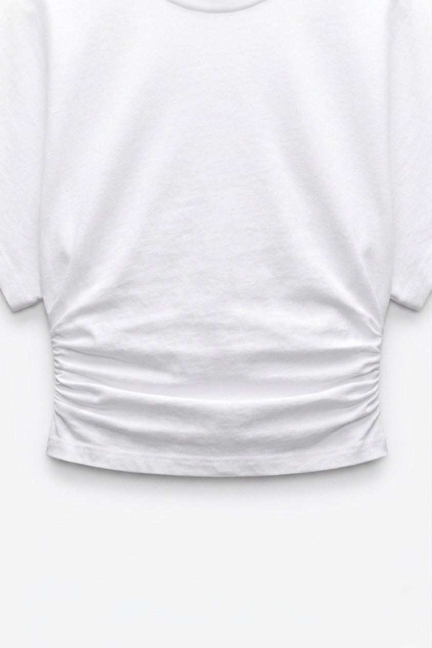 TOP ASYMÉTRIQUE À POIS