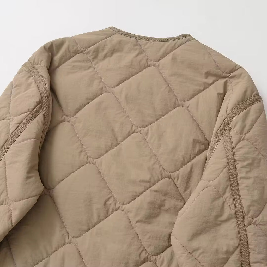 VESTE MATELASSÉE À GROS BOUTONS