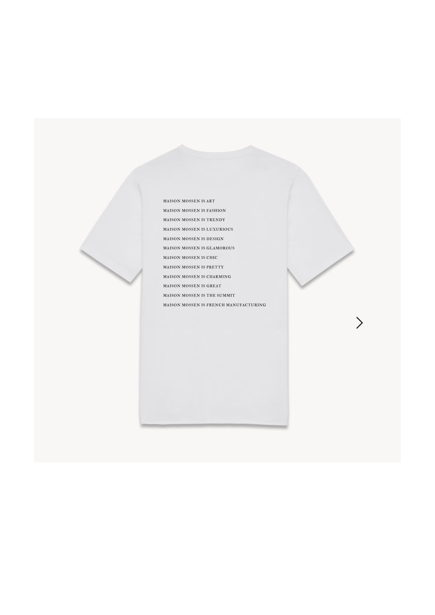 T-shirt Maison Mossen - unisex