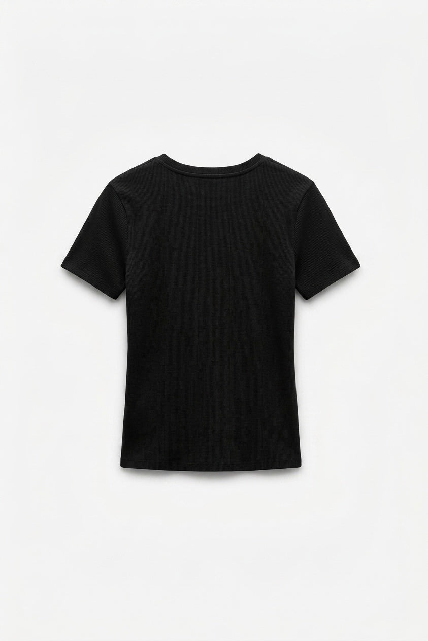 T-SHIRT COL ROND
