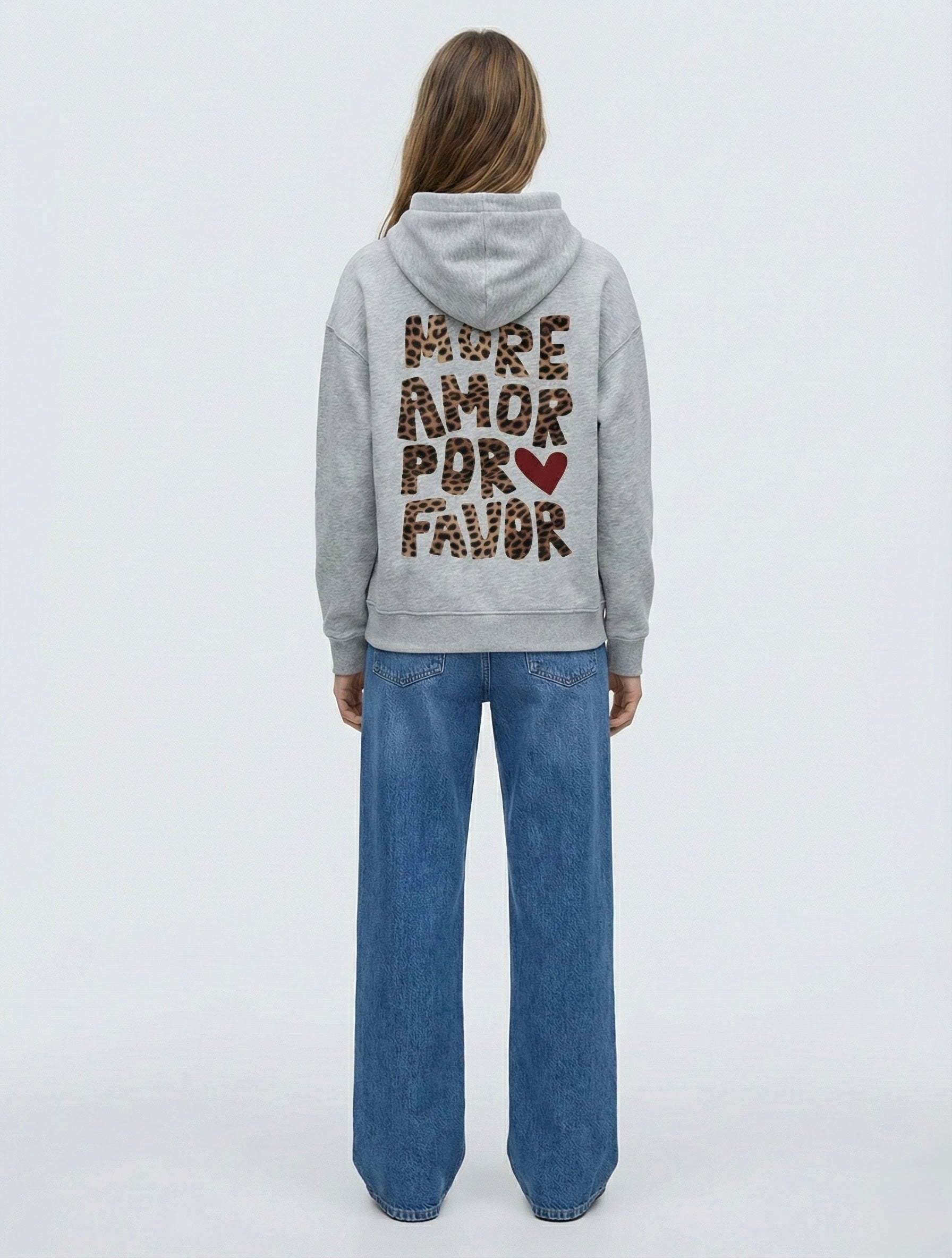 HOODIE IMPRIMÉ LÉOPARD