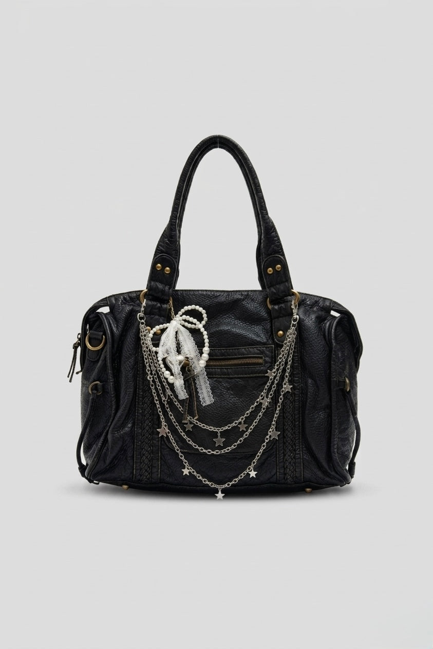 SAC À MAIN DE COURS EN CUIR PU