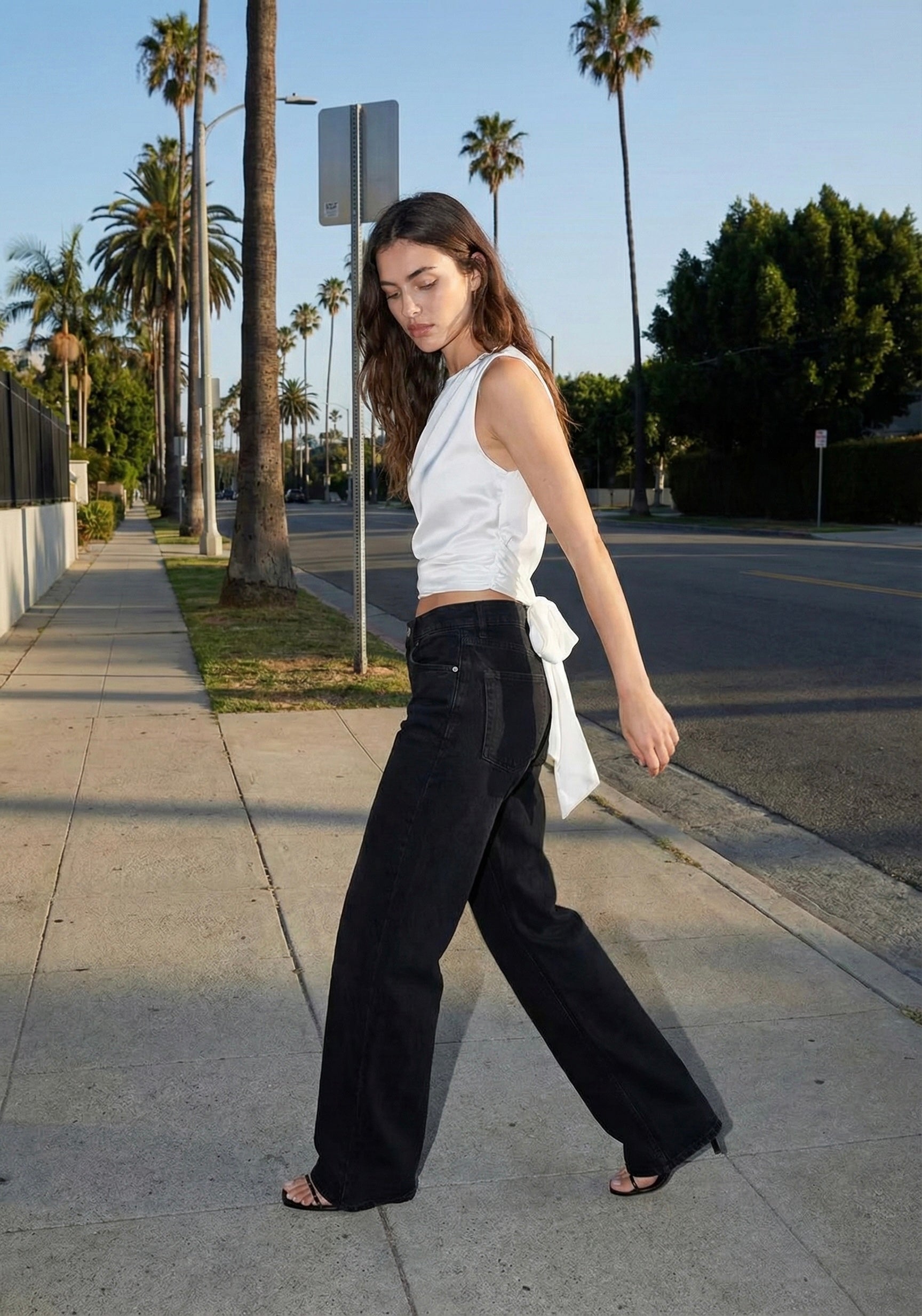 Blusa in raso • Donna