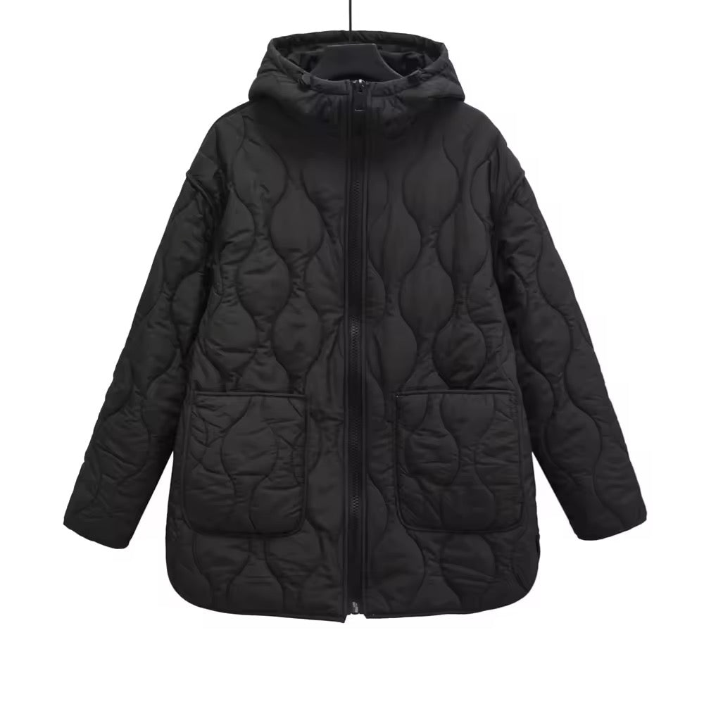 Long quilted coat • Women 