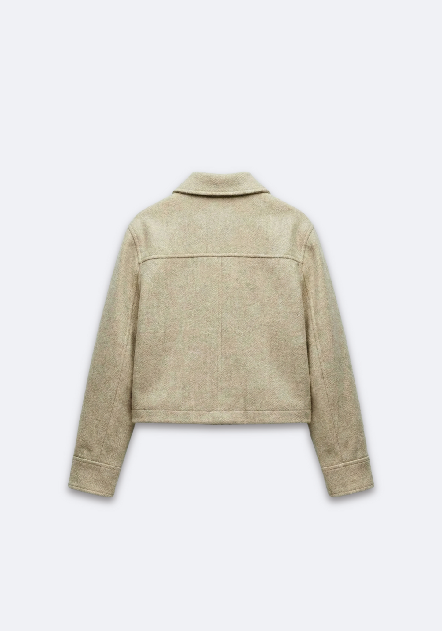 VESTE COURTE À POCHES RABATTUES