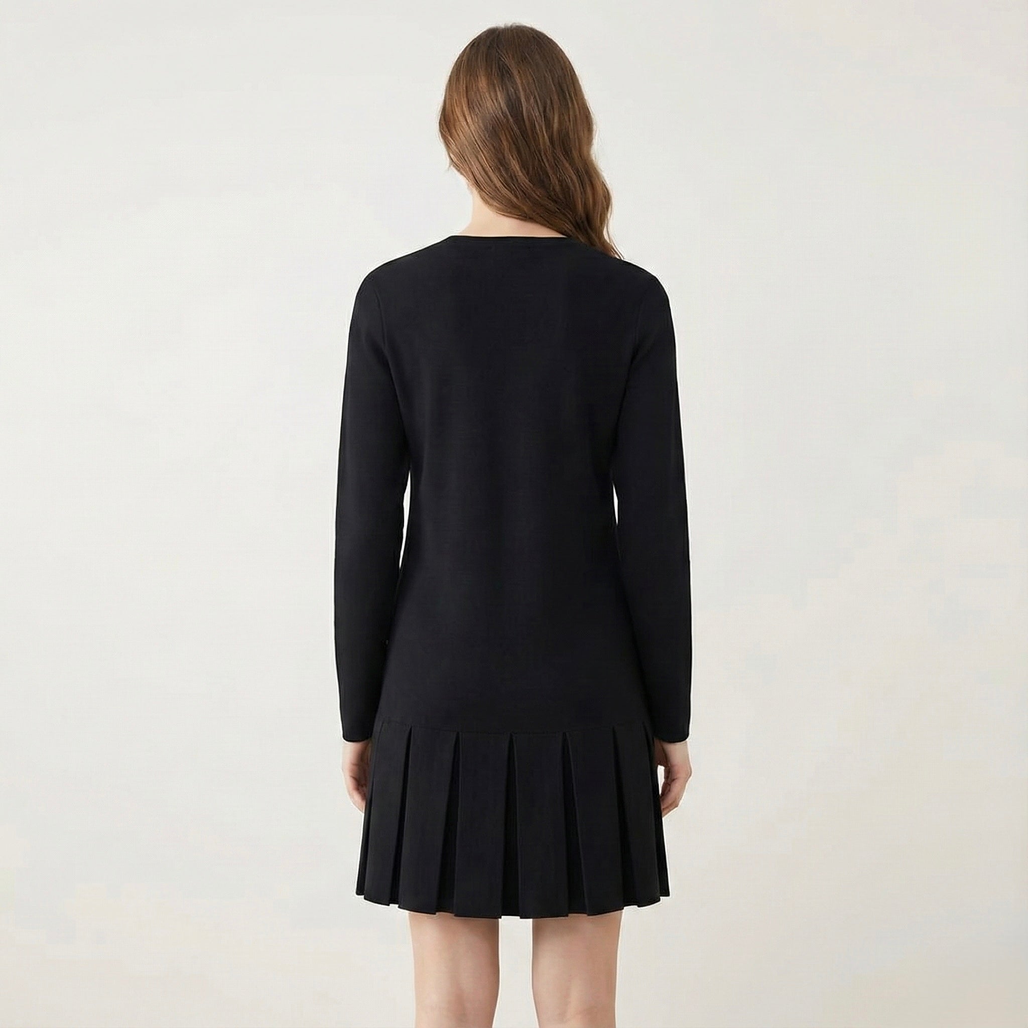 ABITO LUNGO PLISSETTATO 