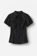 CHEMISE MANCHES BOUFFANTES COL NOUÉ