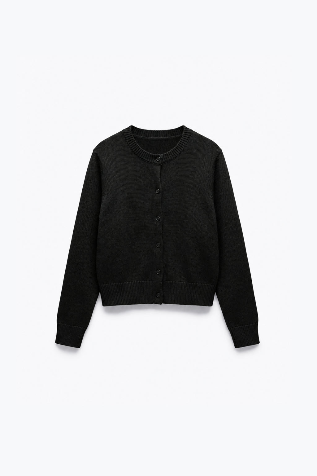 CARDIGAN EN MAILLE FINE À BOUTONS