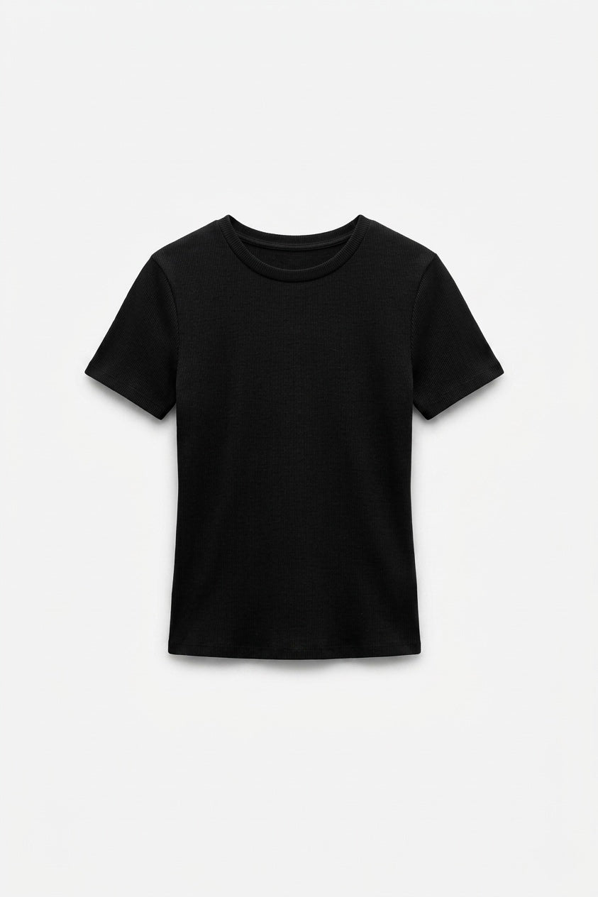 T-SHIRT COL ROND