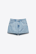 JUPE-SHORT DENIM