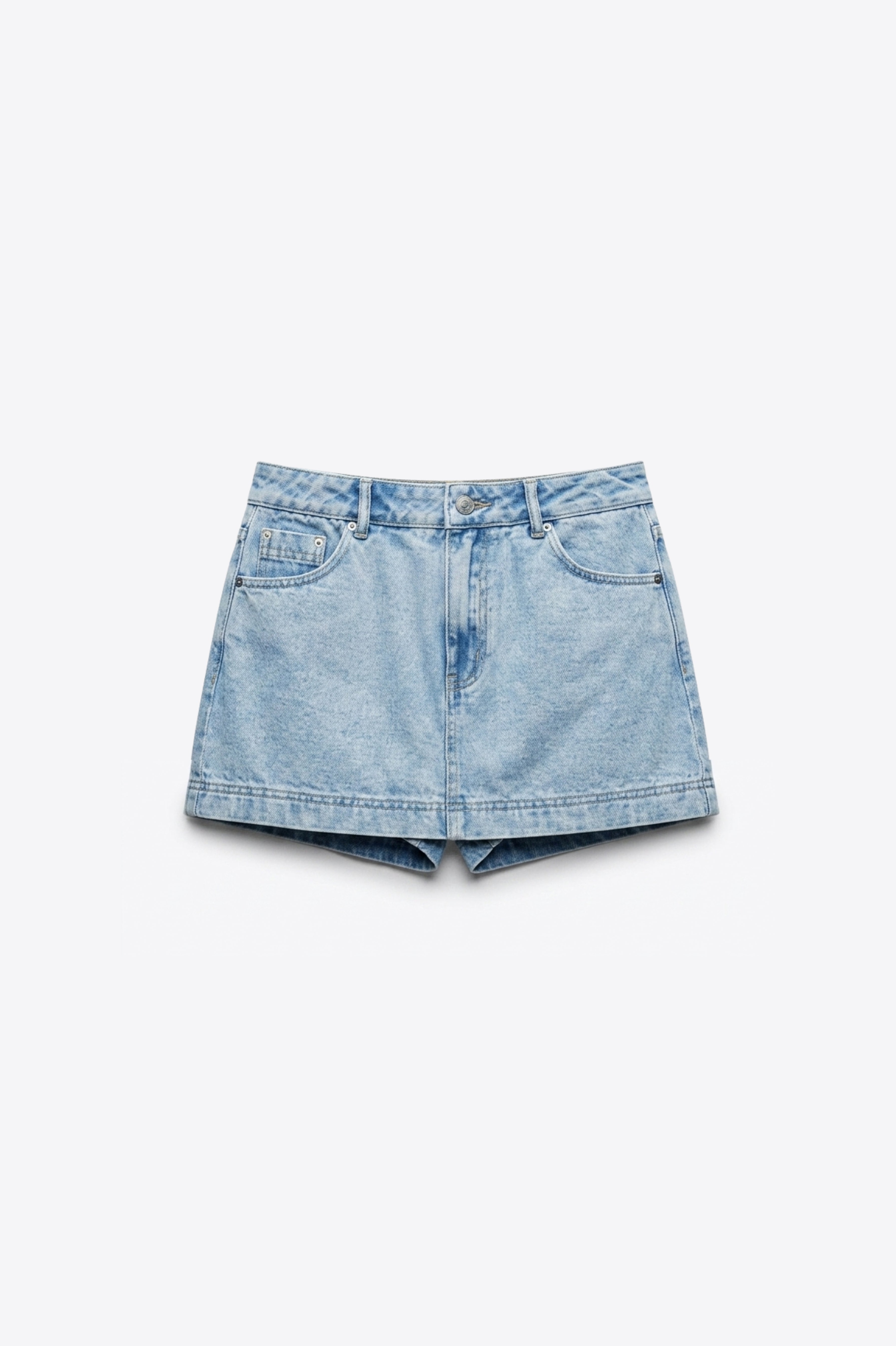 JUPE-SHORT DENIM