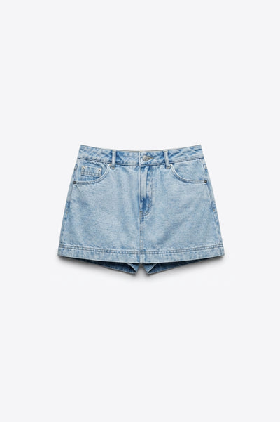 JUPE-SHORT DENIM