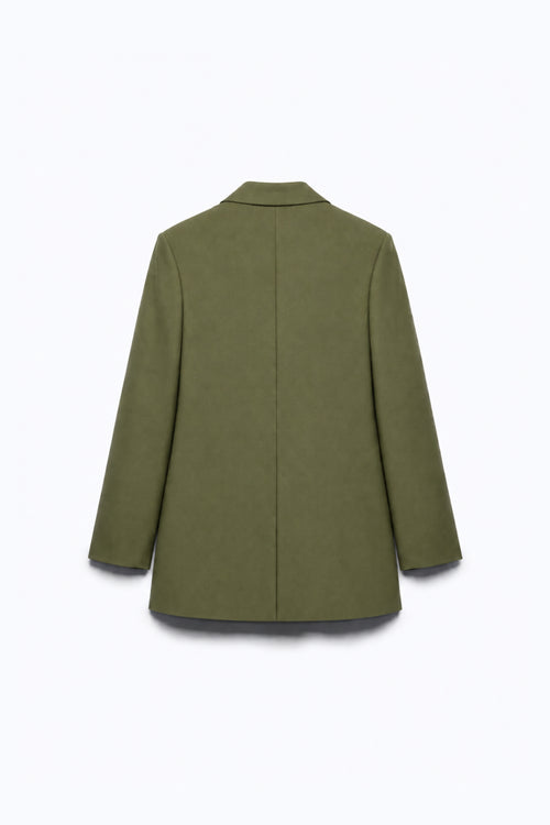 DOUBLE-BREASTED LONG BLAZER