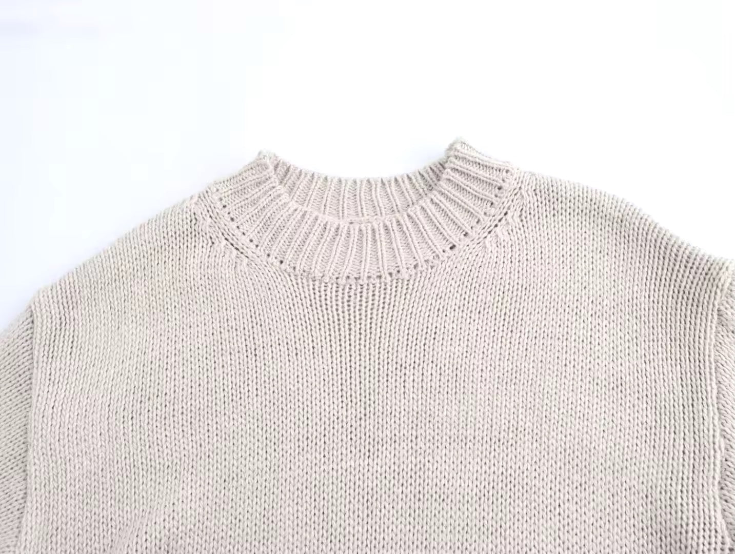 Casual chunky sweater • Women 