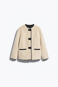 VESTE TEXTURÉE À FERMETURE HORN