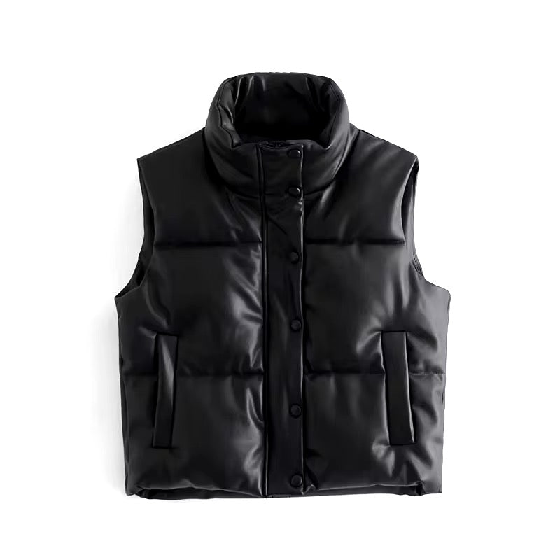 Sleeveless down jacket • Women