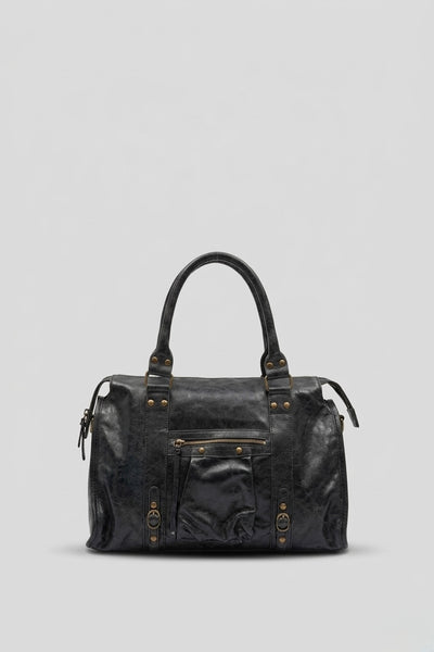 SAC À MAIN EN CUIR DE VACHETTE - HÉRITAGE