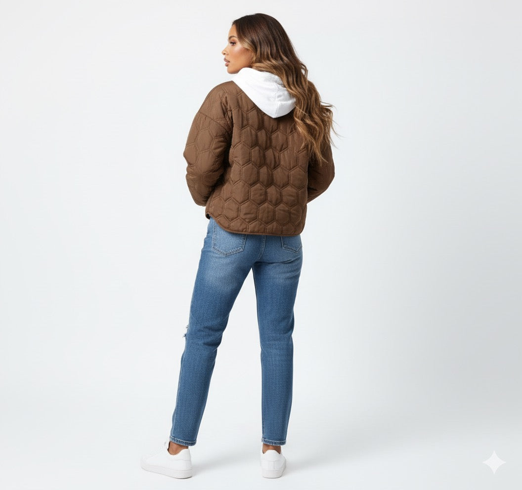 BLOUSON MATELASSÉ COURT