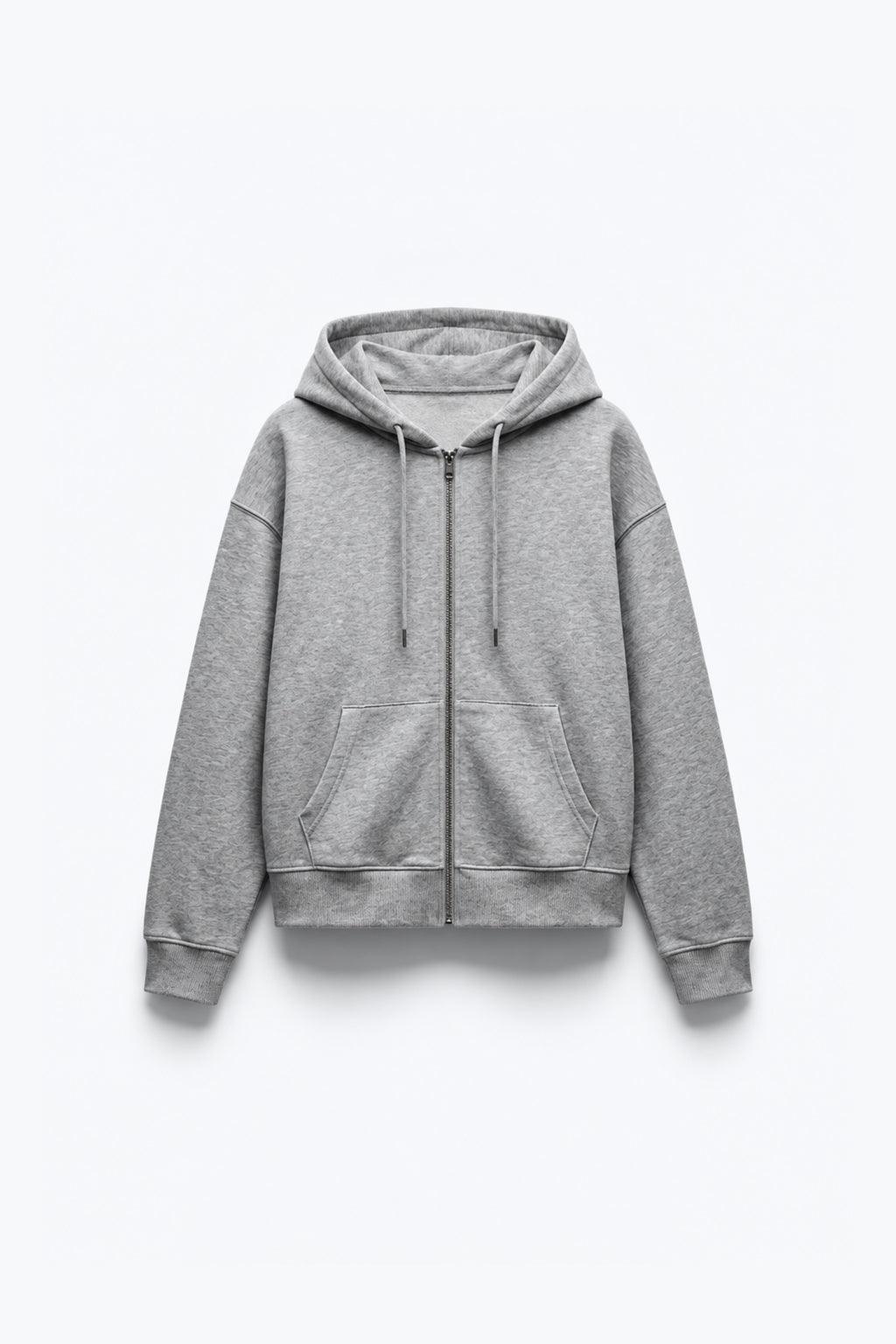 SWEAT À CAPUCHE ZIPPÉ OVERSIZE