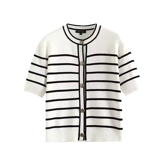 Short sleeve cardigan • Women