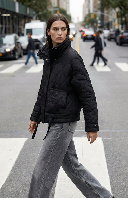 VESTE REMBOURÉE IMPERMÉABLE