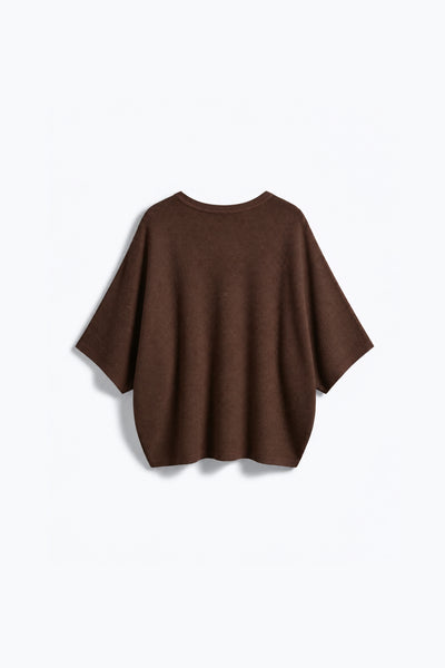 PULL EN MAILLE À MANCHES CHAUVE-SOURIS
