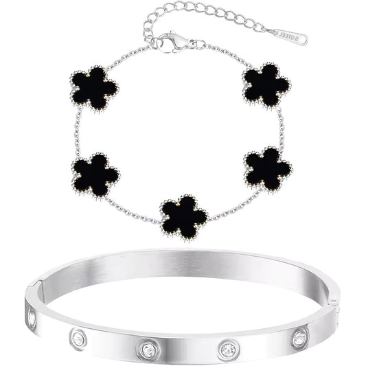 Bracelet en Acier Inoxydable •  Femme