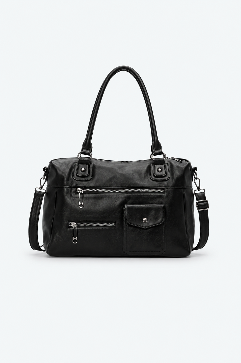 SAC À MAIN SPACIEUX AVEC POCHES ZIPPÉES