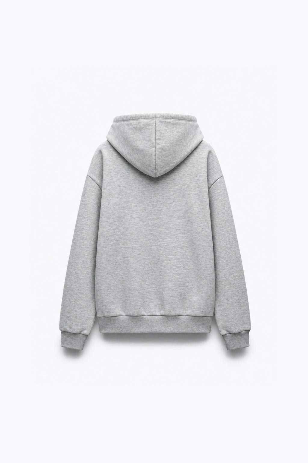 SWEAT À CAPUCHE ZIPPÉ EN MOLLETON