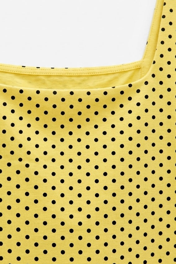 DÉBARDEUR À POIS