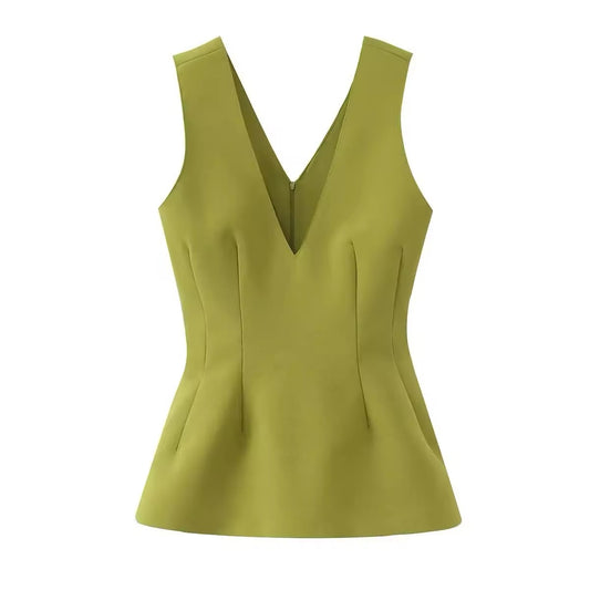 TOP MI-LONG COL EN V