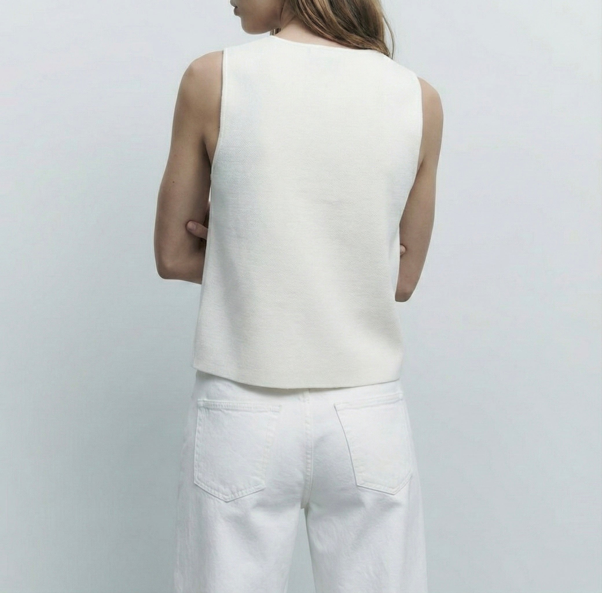 CARDIGAN COURT CONTRASTÉ À DÉTAILS BRODÉS