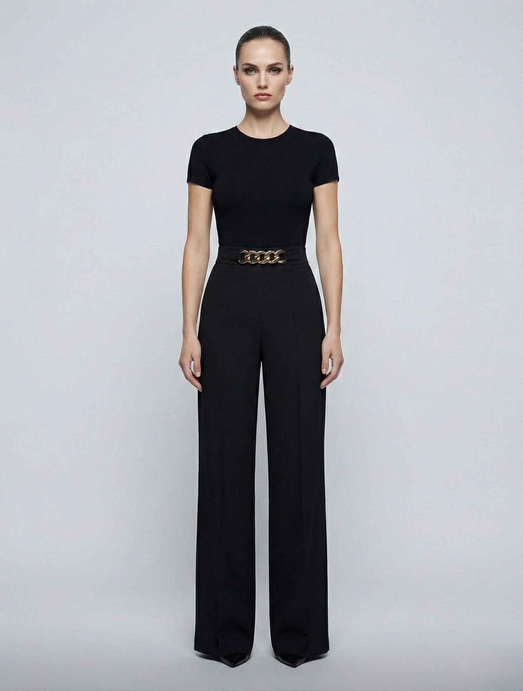PANTALON LONG ÉLANCÉ