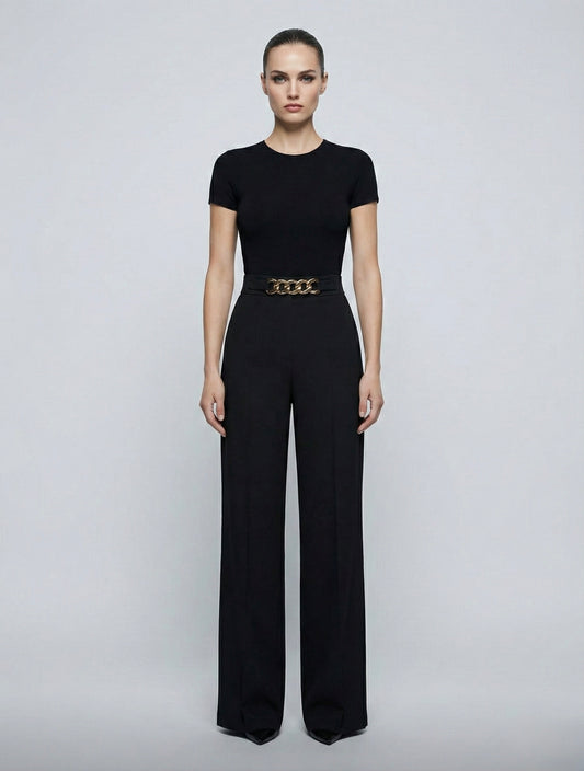 PANTALON LONG ÉLANCÉ