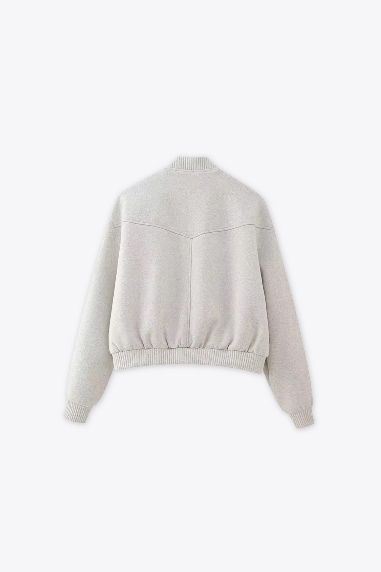 BLOUSON BOMBER COURT MINIMALISTE