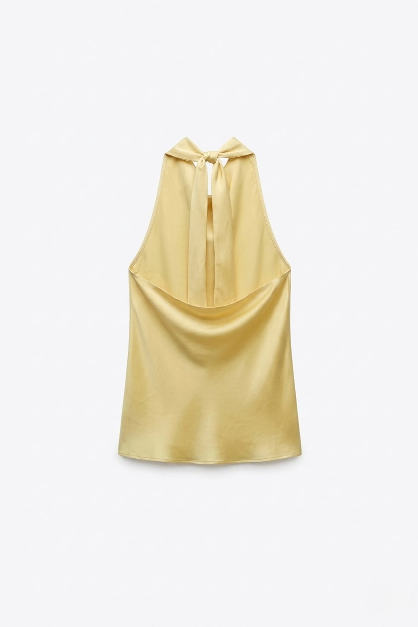 TOP DOS NU EN SATIN