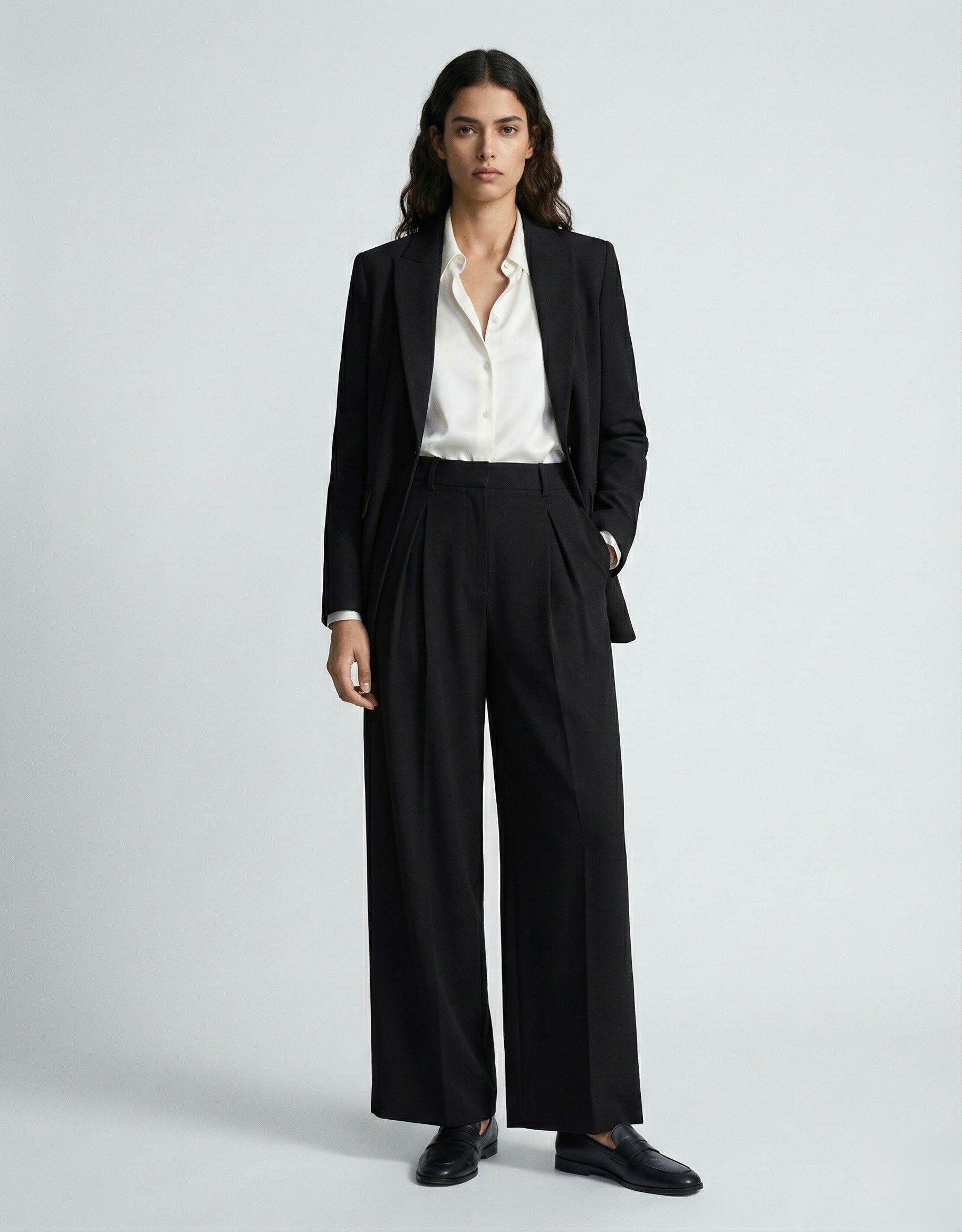 PANTALON LARGE STRUCTURÉ