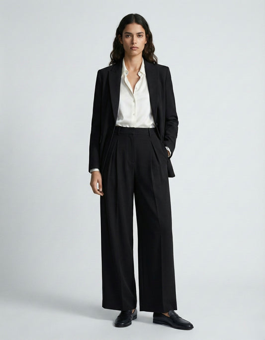 PANTALON LARGE STRUCTURÉ