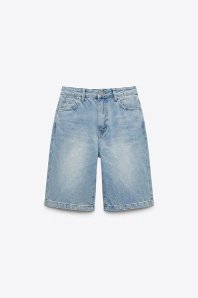 BERMUDA DENIM DROIT