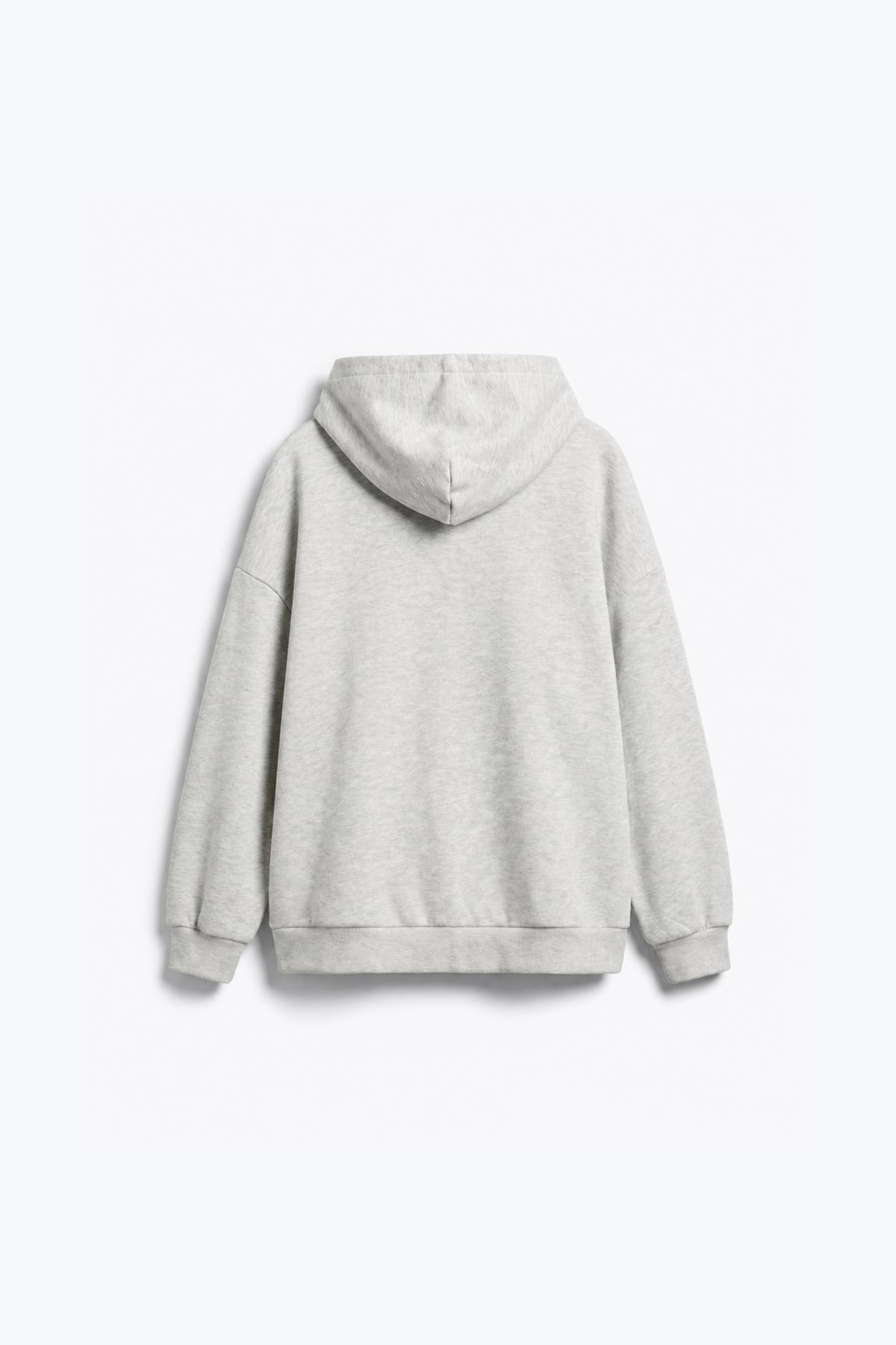SWEAT À CAPUCHE MINIMALISTE EN MOLLETON