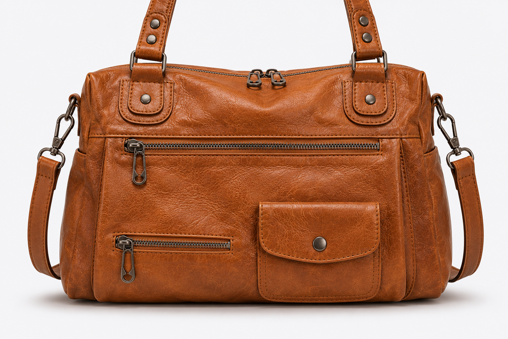 SAC À MAIN PORTÉ ÉPAULE MULTIPOCHES