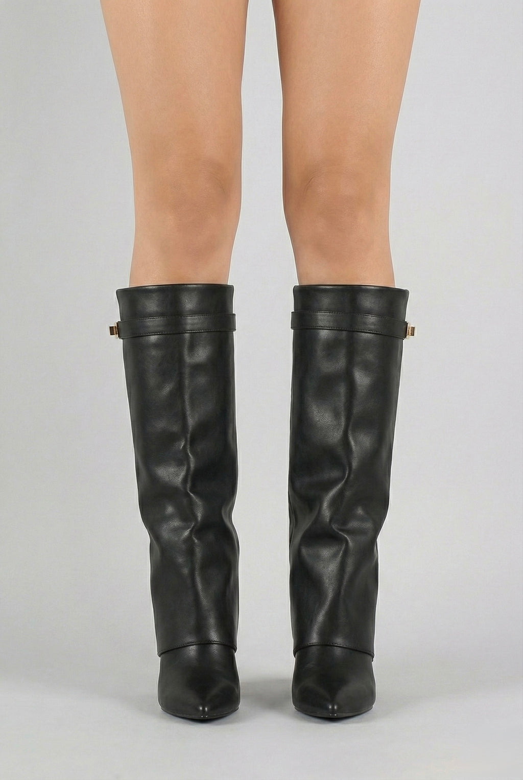 BOTTES HAUTES À TALON DROIT ESSENTIEL