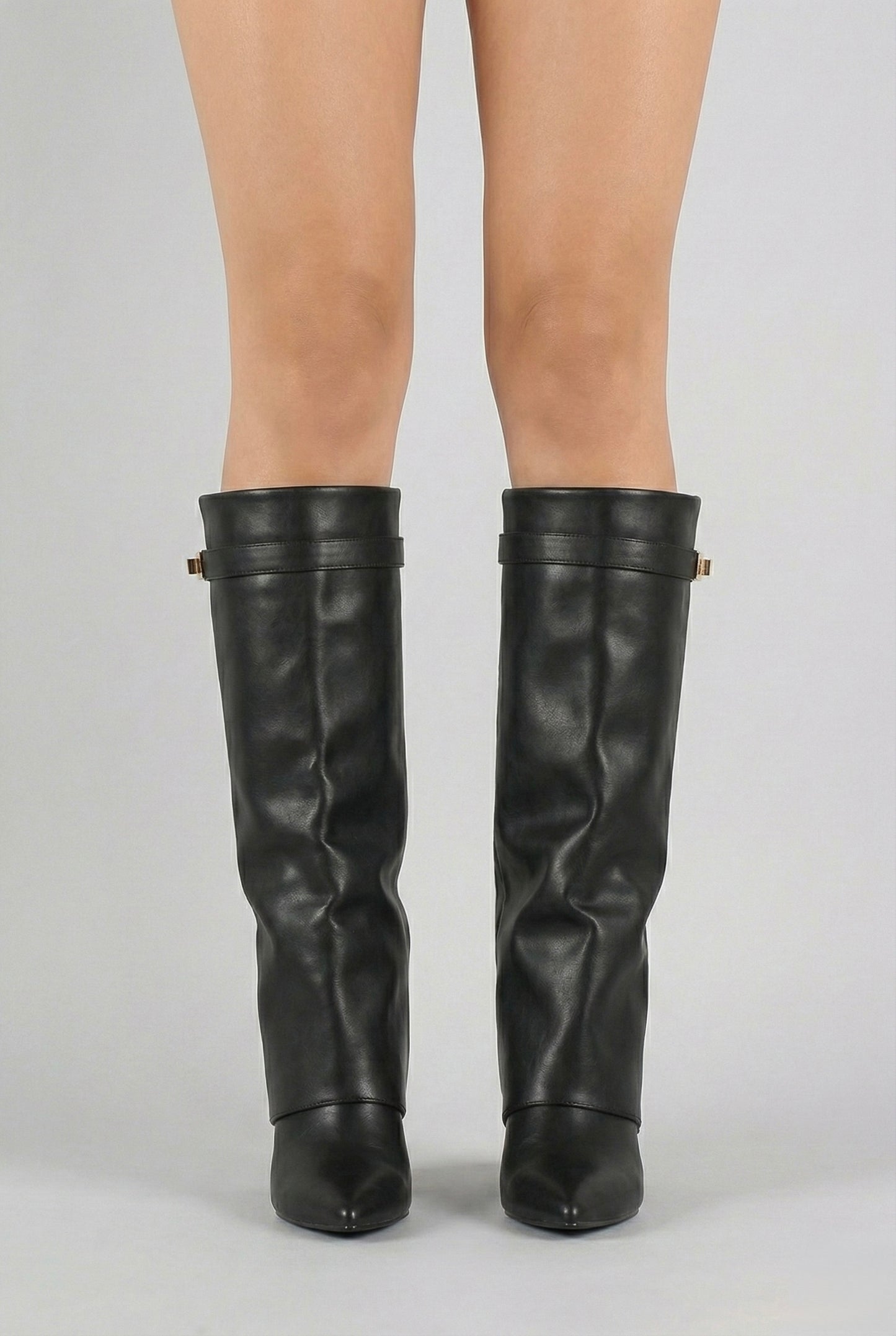 BOTTES HAUTES À TALON DROIT ESSENTIEL