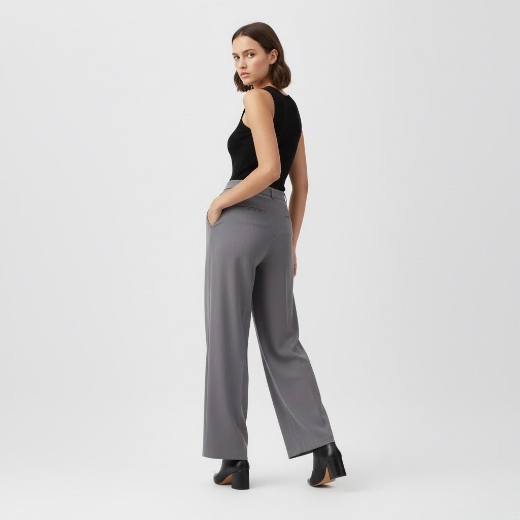PANTALON FLUIDE DE TAILLEUR