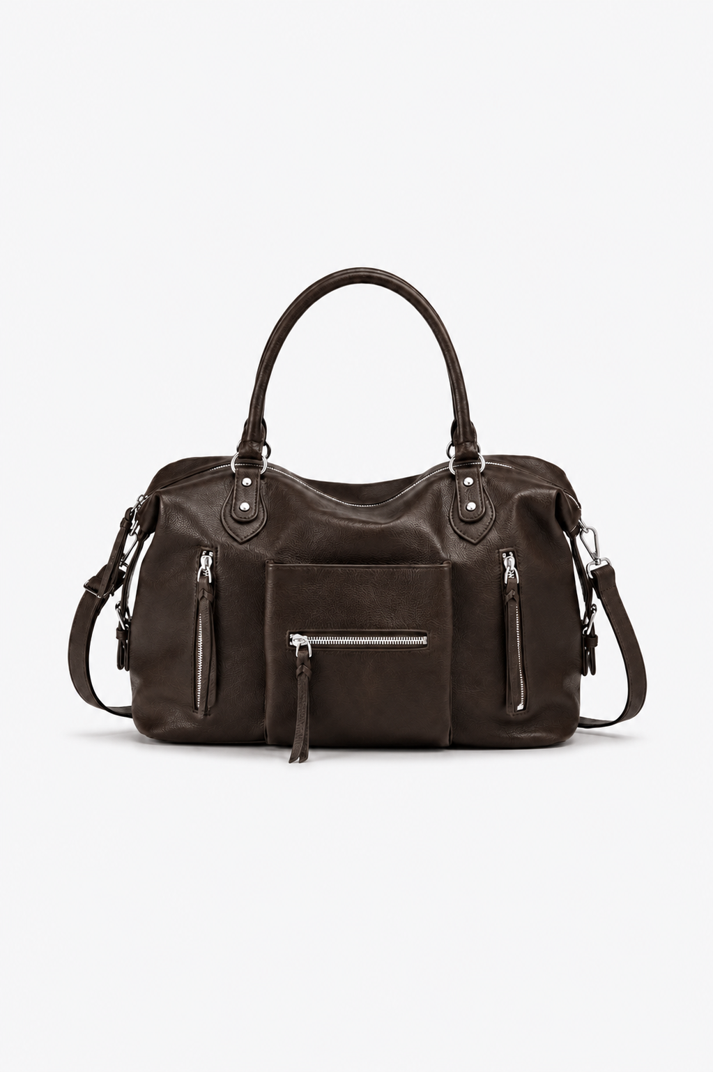 SAC À MAIN STRUCTURÉ ZIPPÉ
