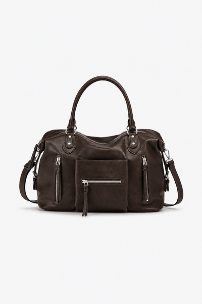 SAC À MAIN STRUCTURÉ ZIPPÉ