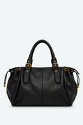 SAC BASSET EN CUIR GRAINÉ ITALIEN