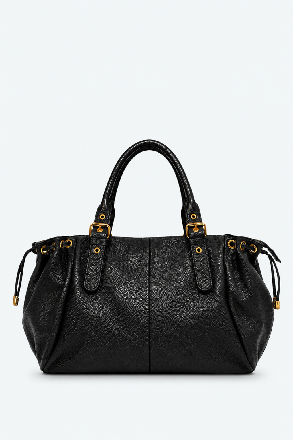 "BASSET" BAG IN ITALIAN GRAINED LEATHER