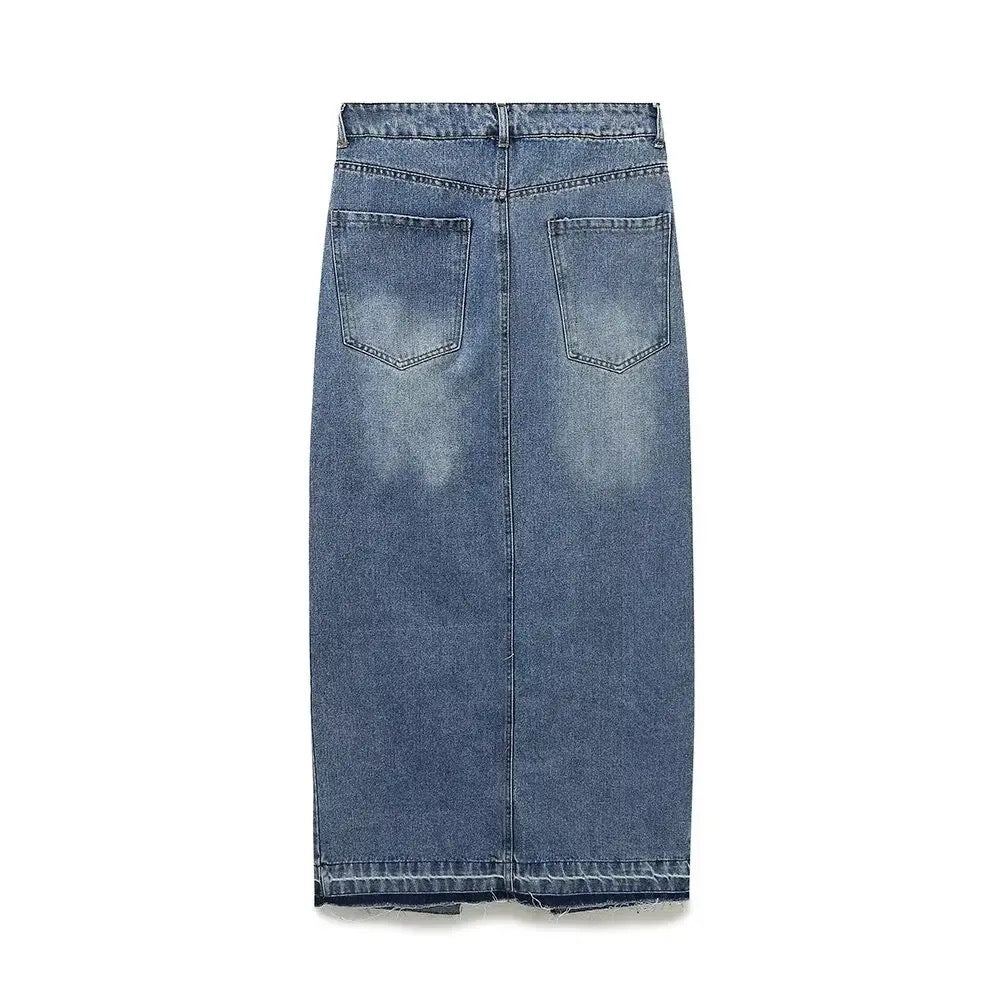 - Jupes en denim